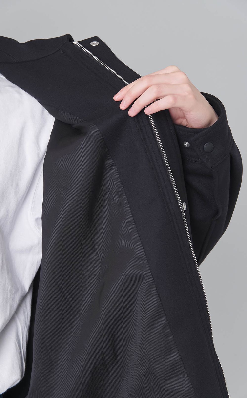 ダブルジップブルゾン