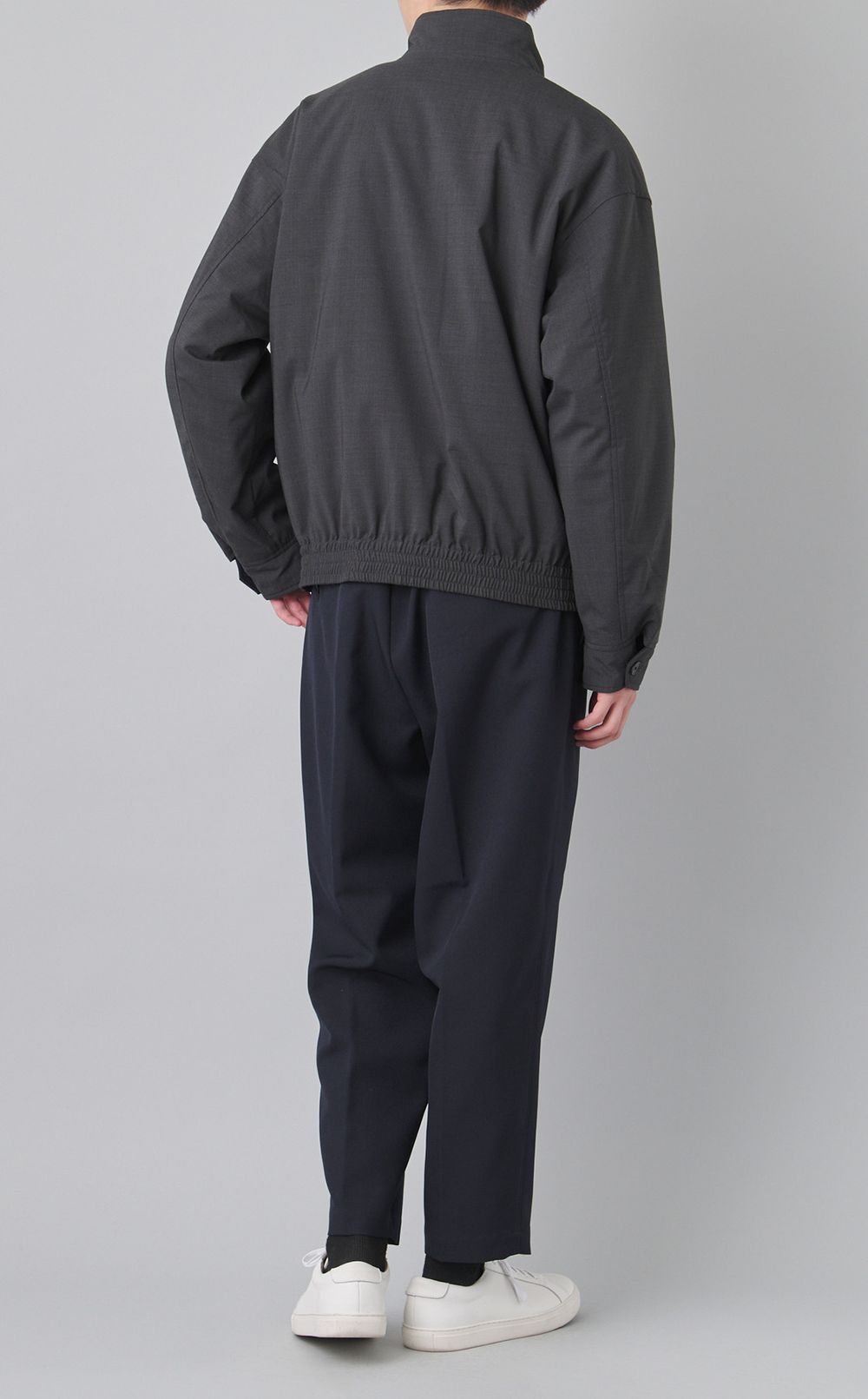 モーションウールリバーシブルブルゾン