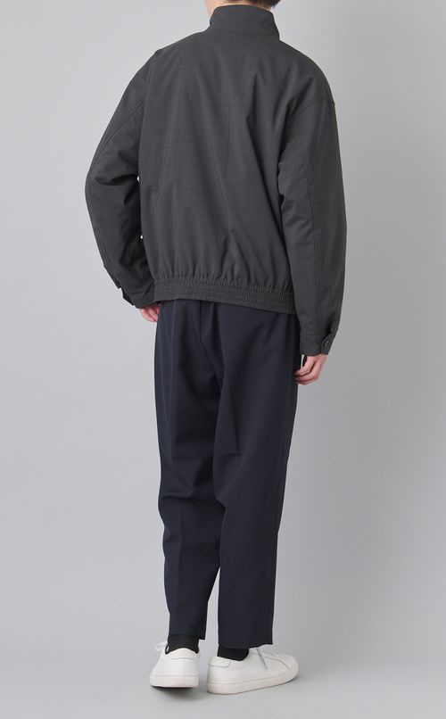 モーションウールリバーシブルブルゾン