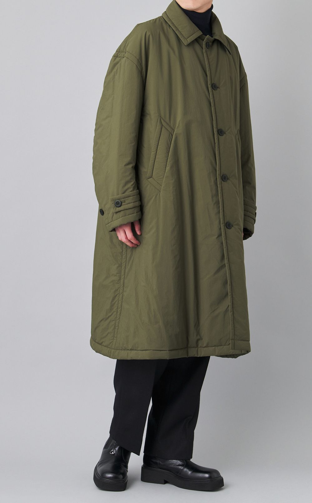 パデッドバルカラーコート