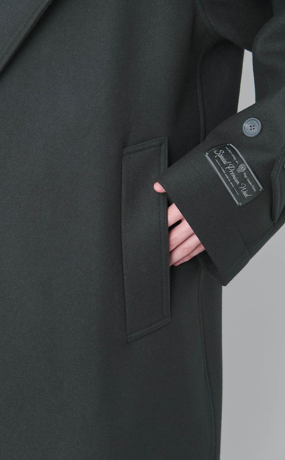 ウールメルトンコート