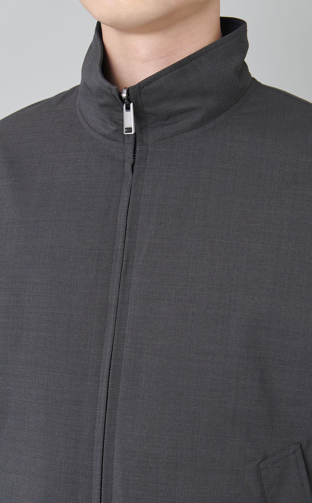 モーションウールリバーシブルブルゾン