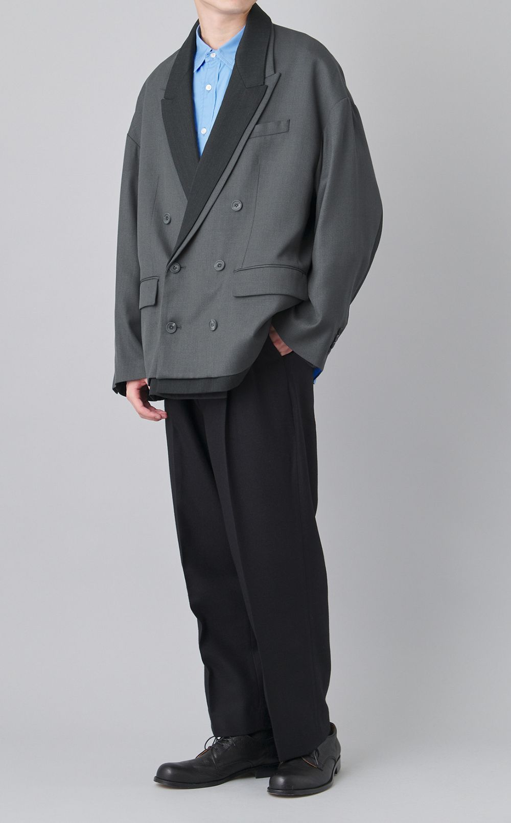 ツータックワイドトラウザー