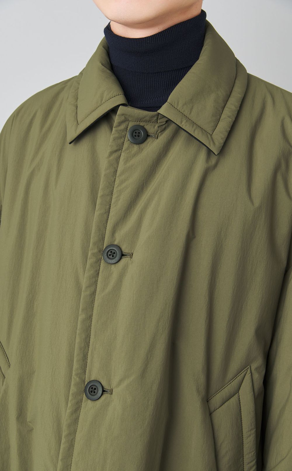 パデッドバルカラーコート