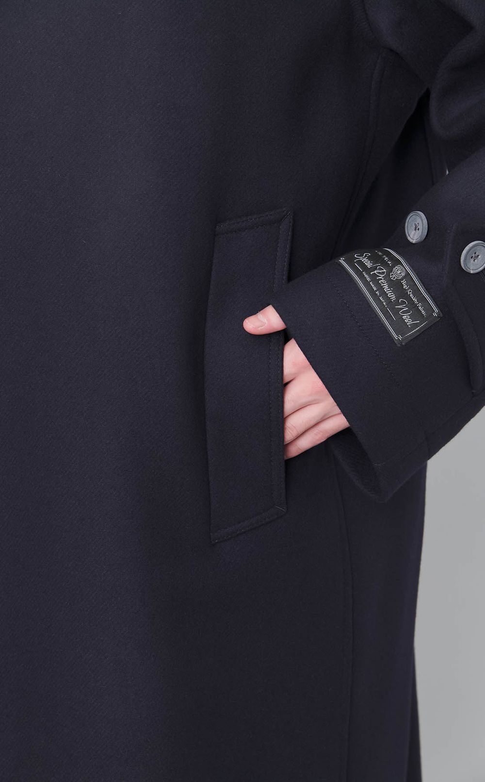 ウールメルトンコート