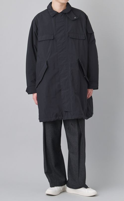 デュアルツイードダブルタックパンツ