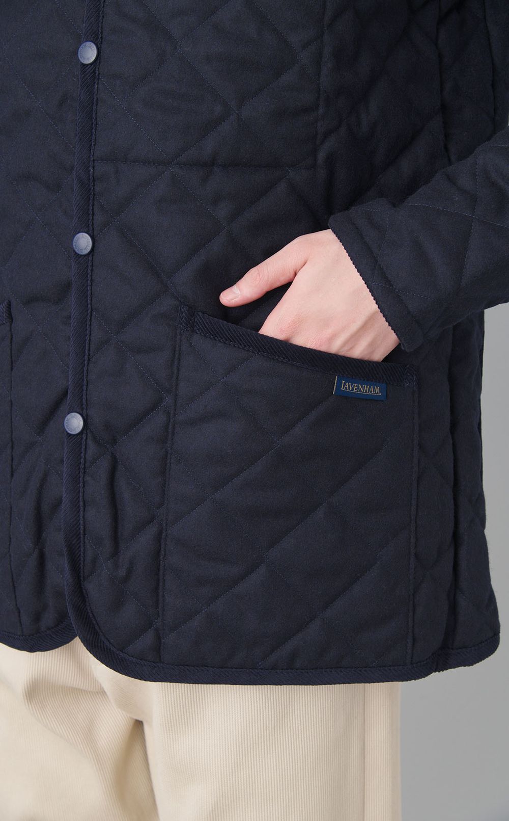 ウールデンハムアウター