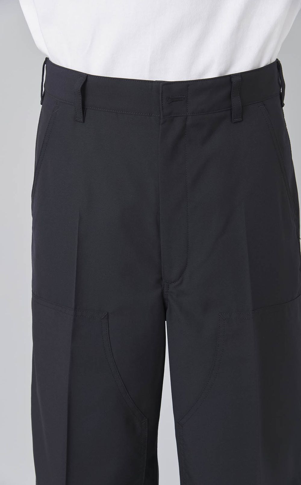 ダブルニースラックス