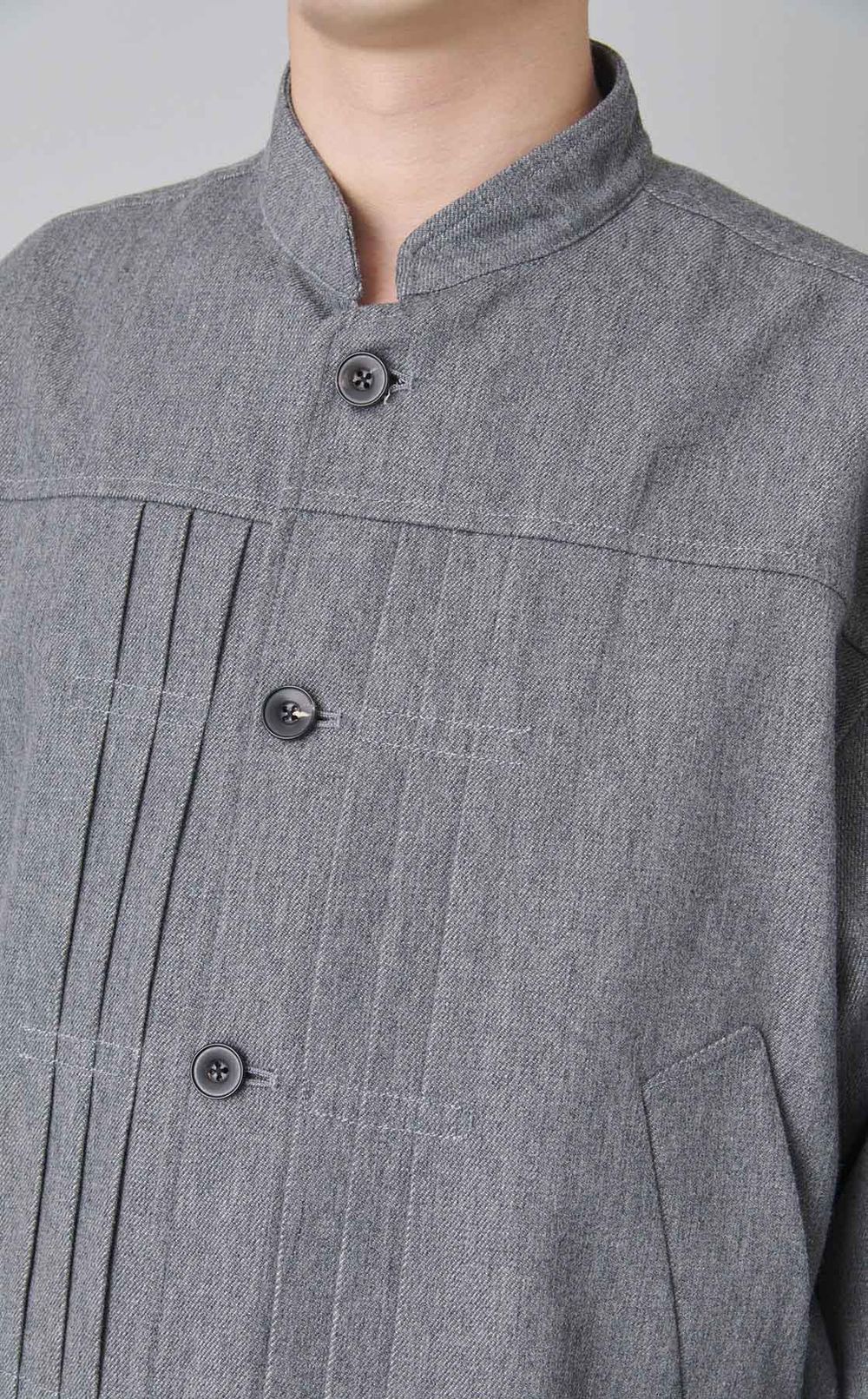 ウールコットンショートワークブルゾン