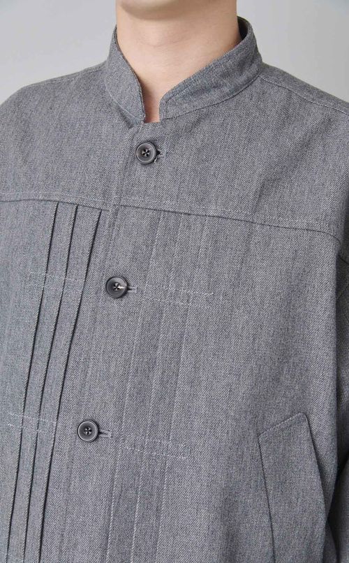 ウールコットンショートワークブルゾン