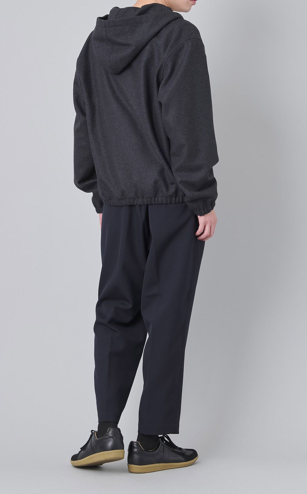 ウールフーディブルゾン