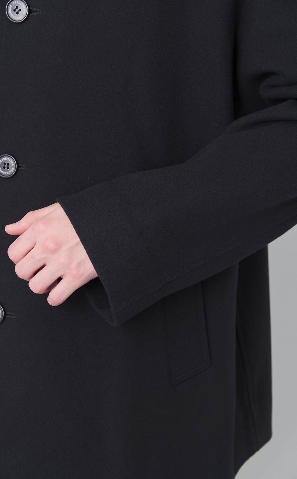 メルトンダービーショートコート