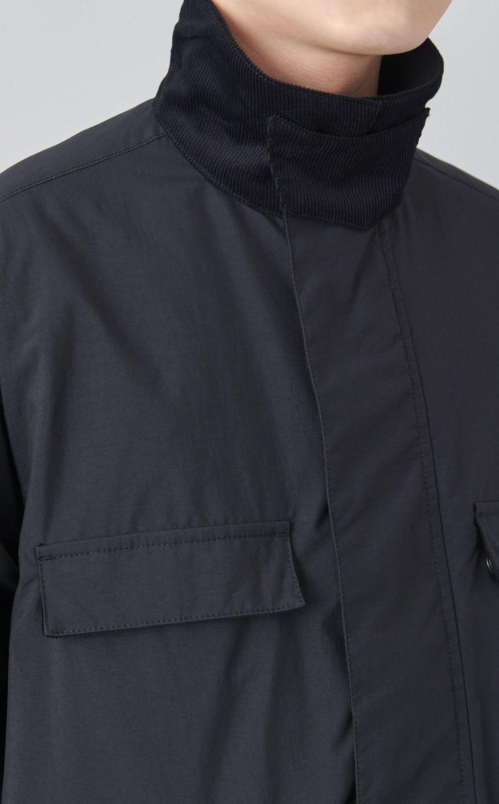 ナイロンスタンドコート