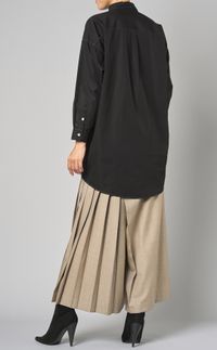 【reADdress】ブロードビッグロングシャツ