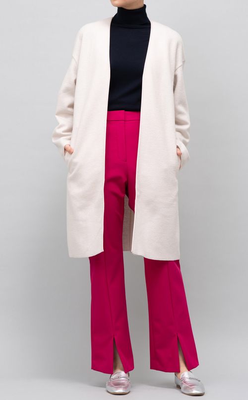 ブークレーノーカラージャケット