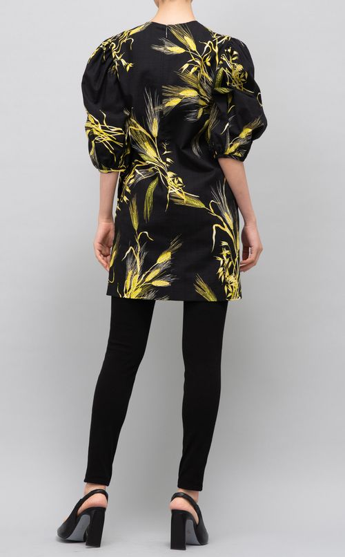 ボタニカルプリントプルオーバー