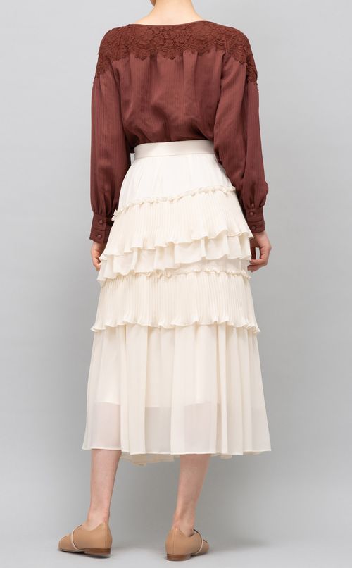 ギャザーフリルスカート