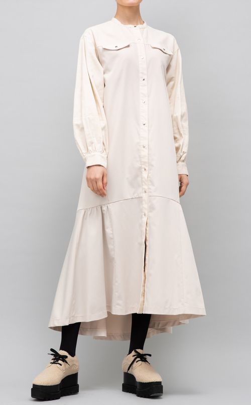 デニムシャツワンピース