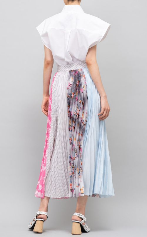 マルチプリントプリーツスカート