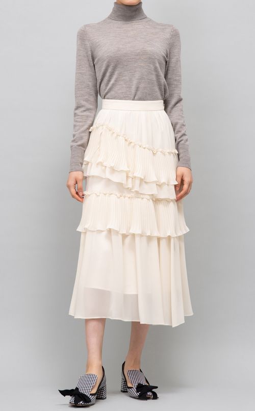 ギャザーフリルスカート