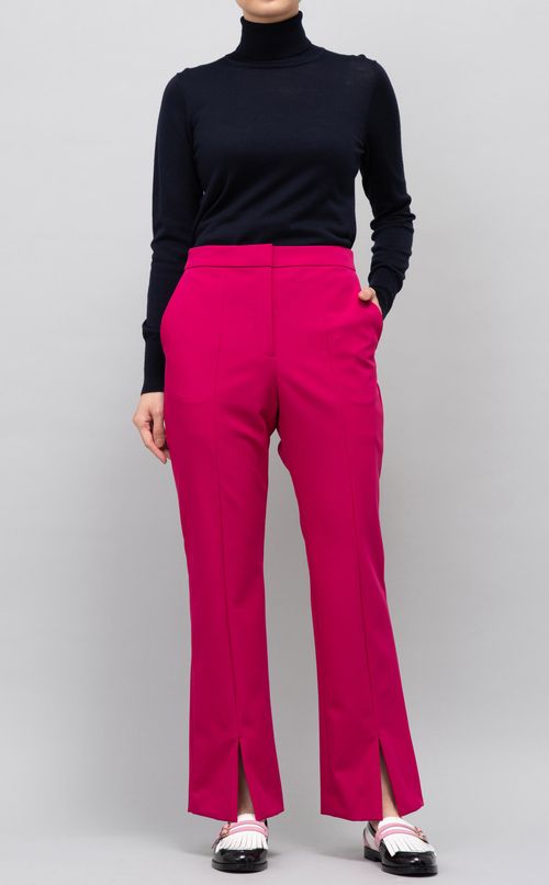 センタースリットストレッチパンツ