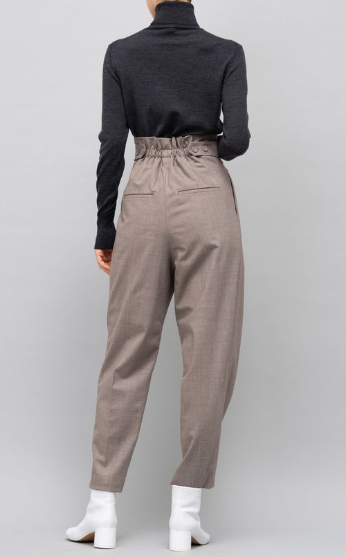 ウールシャンブレーテーパードグルカパンツ