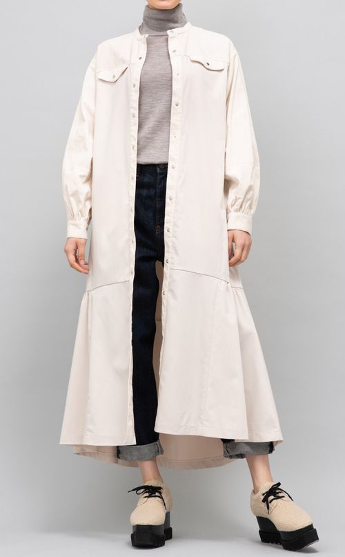 デニムシャツワンピース