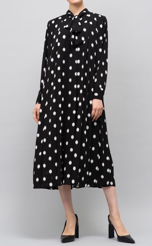2wayドットプリントワンピース