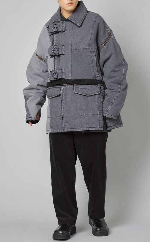 シェルパデニムコート