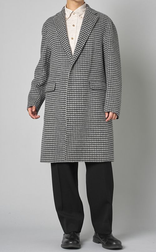 ダブルフェイスチェスターコート