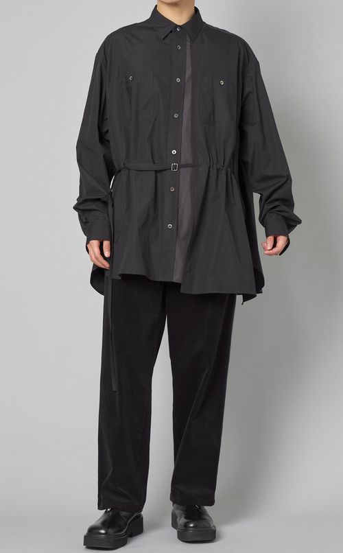 アシンメトリカルベルテッドシャツ