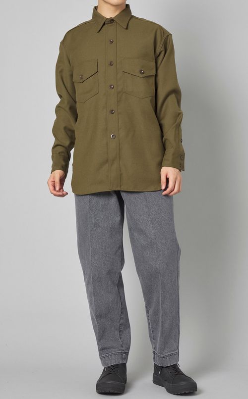 ウールCPOシャツ