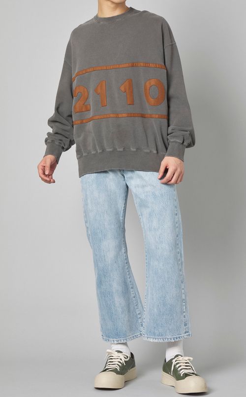 フロントロゴスウェット