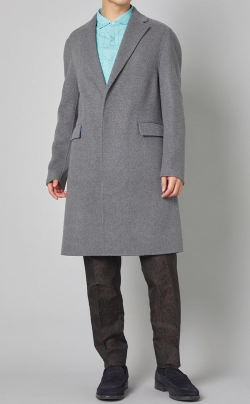 ダブルフェイスチェスターコート