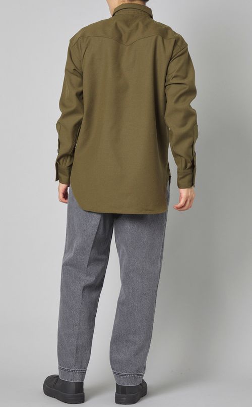 ウールCPOシャツ