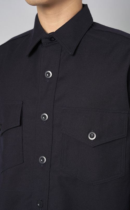 ウールCPOシャツ