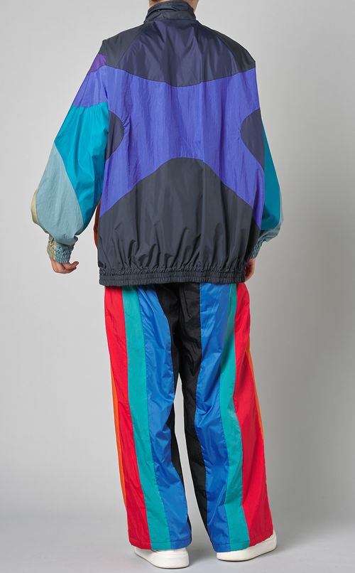 ナイロンパッチワークパンツ