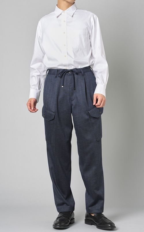 ウールモクロディカーゴパンツ