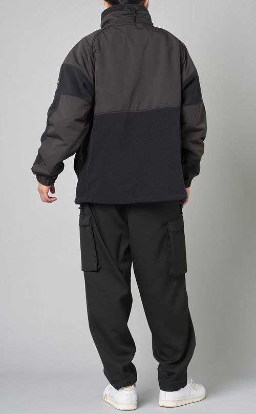 スタンドネックフリースジャケット