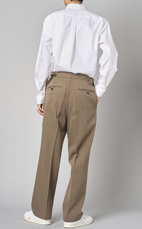 セミフレアオフィサーパンツ