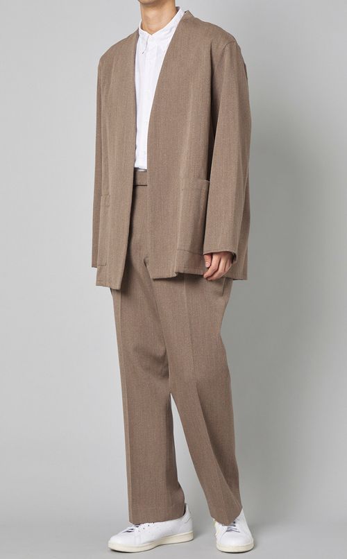 セミフレアオフィサーパンツ