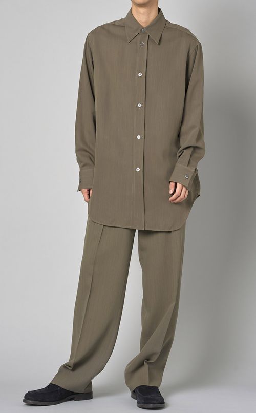 ヴィスコースタックストレートパンツ