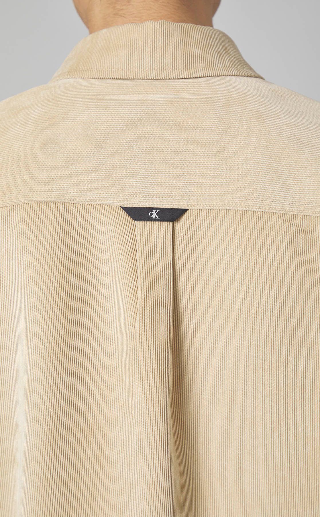 希少CALVIN KLEIN　コーデュロイシャツ　ピンク　Mサイズ ピンク シャツ（ブランドカルバンクライン）（メンズ