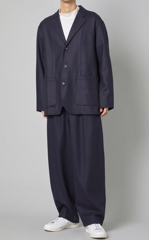 ウールトラックパンツ