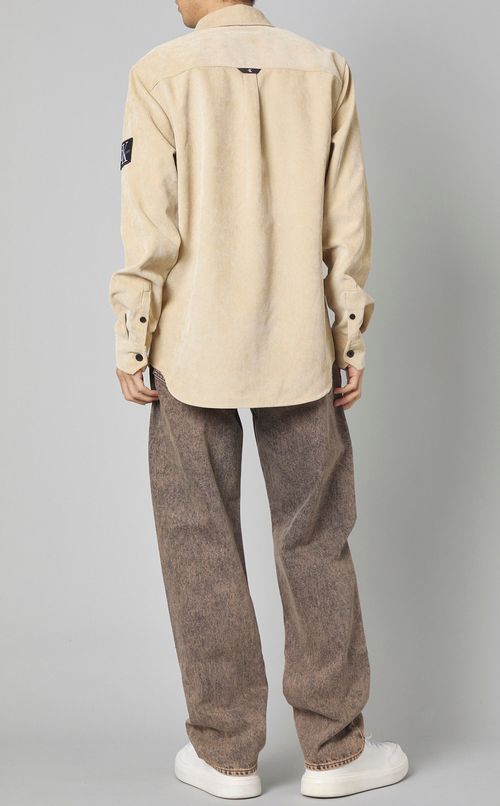 レギュラーフィットコーデュロイシャツ