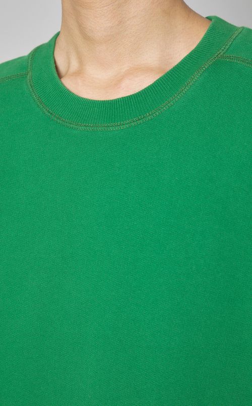 パネルクルーネックスウェットシャツ