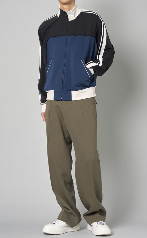 アシンメトリカルパッチワークジャケット