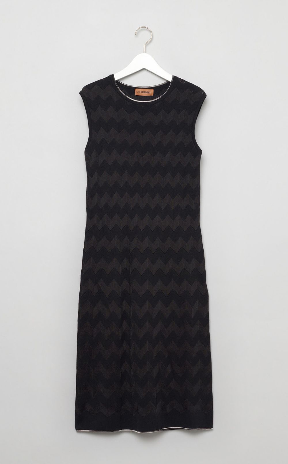 ノースリーブニットワンピース