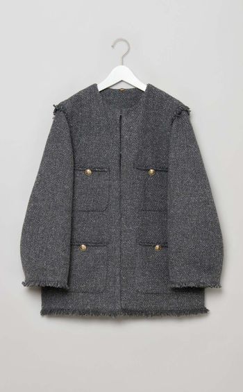 2wayツイードジャケット