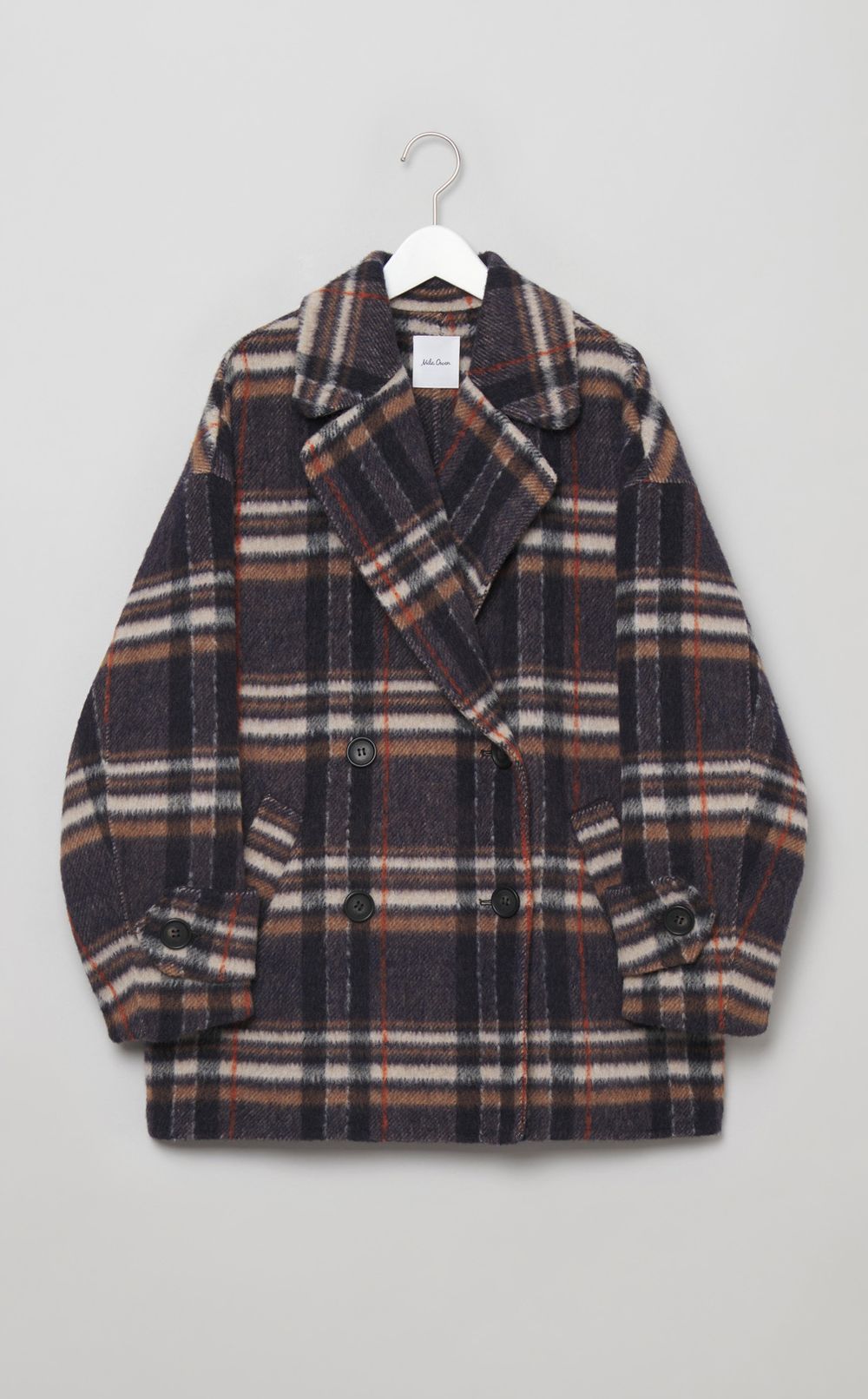 ウールコクーンシルエットPコート